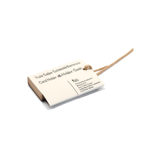 Yiuta Porta-Appunti Sostenibile in Bambù, Supporto per Schede e Note, Gadget - Product Image 2