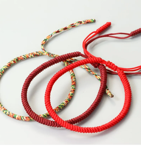 Woven Wrist Ankle - Colorful Braided Thread <b>Bracelets</b> for Girls l Wrap SAILOR KNOT <b>BRACELET</b> - Product Image 2