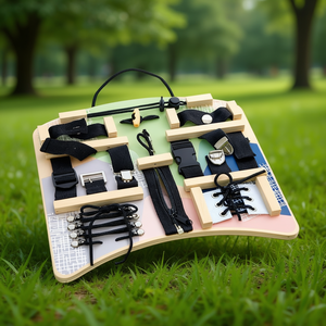 Equipo de Entrenamiento de Integración Sensorial para Pies Pequeños, Tabla de Habilidades Motoras con Función de Bloqueo - Product Image 3
