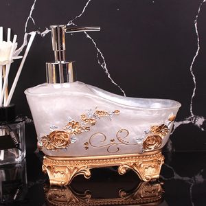 Vintageware Bathroom <b>Liquid</b> Soap Dispenser <b>Resin</b> Pump Lotion for Bathroom Wash Room Tabletop Available at Reasonable Price - Product Image 3