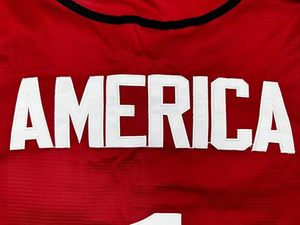 Botón completo sublimado a rayas al por mayor personalizado bordado béisbol camiseta Jersey - Product Image 2