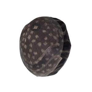 Perruque et toupet 100% cheveux humains, cheveux vierges chinois Remy, prothèse Taz Hair BD Lace Front Water Wave - Product Image 1