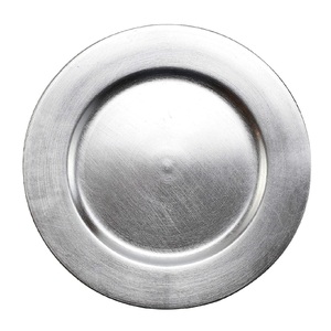 Assiettes de présentation en métal massif Finition antique et conception galvanisée Vaisselle Vaisselle Assiettes Meilleur design tendance - Product Image 2