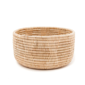 ตะกร้าเก็บของในครัวราคาถูกที่สุด ตะกร้าหวายใส่ผลไม้และขนมปัง - Product Image 1