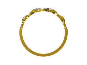 Venta al por mayor más vendido celebrar la magia del amor con este exquisito Compromiso 14K fino anillo eterno devoción y compromiso - Product Image 4