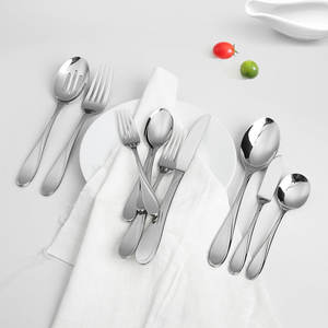New Arrival Mirrored Stainless Steel Luxury <b>Flatware</b> Set Handmade Hotel & Party Dinnerware Durable Eco-Friendly Customizable - Product Image 5