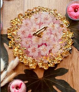 แท่นวางเค้กศิลปะทำจากเรซินอีพ็อกซี่ทำด้วยมือที่เป็นมิตรต่อสิ่งแวดล้อมสำหรับบ้านและร้านอาหาร - Product Image 2