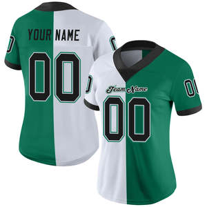 Personnalisable 100% Polyester Maillot De Football Américain Respirant Formation Uniforme De Football pour Les Jeunes Hommes Nouveau Design - Product Image 1