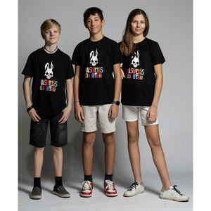 Camiseta Original Masters of Dirt M.O.D para Niños, 100% Algodón Jersey, Estilo Occidental, Diseño Liso y de Dibujos Animados para Niños - Product Image 2