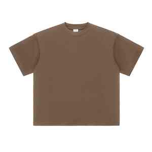 High Quality Boxy <b>T</b> <b>shirt</b> Thick <b>Collar</b> 350GSM Heavyweight Oversized Drop Shoulder 100%Cotton <b>T</b> <b>Shirt</b> for <b>Men</b> - Product Image 4