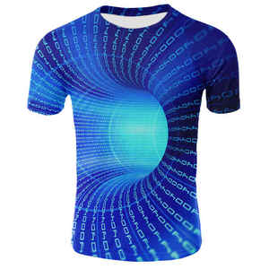 Sublimación Camiseta blanca Poliéster Se siente como algodón Camisetas en blanco para impresora de tinte Impresión Logo Sublimación Camisetas - Product Image 3