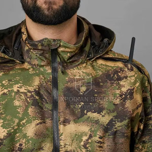 Sweat à capuche léger en coton uni pour homme, idéal pour la chasse et la randonnée en extérieur, séchage rapide, respirant et écologique - Product Image 4