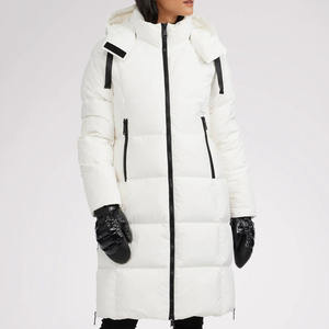 Chaqueta Larga Acolchada Minimalista para Mujer, Nuevo Diseño, Chaqueta de Invierno, Precio de Fábrica - Product Image 6