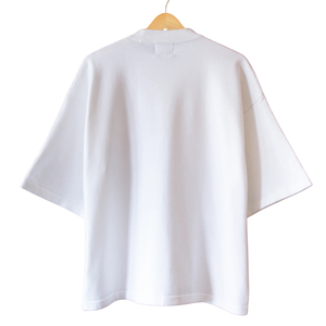 T-shirt de ski en tricot, fil texturé doux, motif de ski brodé minimaliste, tricot décontracté de qualité supérieure pour l'été - Product Image 2