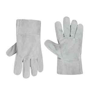 Gants de gréeur en cuir de vachette robustes Gants de sécurité en gros sur mesure pour la construction à usage industriel Usine directe - Product Image 1