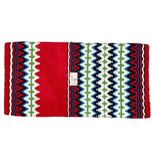 Almohadilla de sillín de caballo de tela Premium de alta calidad, piel de oveja, Stock australiano, manta de sillín occidental personalizada con relleno de lana - Product Image 1