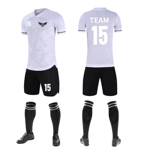 ชุดกีฬาฟุตบอลแห้งเร็วชุดฝึกสโมสรฟุตบอลสำหรับผู้ชายชุดกีฬาแห้งเร็วดีไซน์ใหม่ล่าสุด - Product Image 4