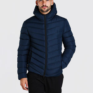 Veste matelassée à capuche personnalisée, respirante, légère, à la mode pour l'extérieur, vêtements de haute qualité à bas prix pour homme - Product Image 5