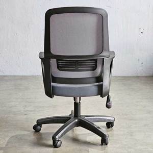 M1102D Minimalist Mesh Office Chair with Swivel Base and Black <b>Frame</b> Adjustable Height and Headrest Foldable for Hospital Use - Product Image 5