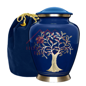 Urnas de metal hechas a mano con estampado de bandera americana, tarro para cenizas humanas, tamaño adulto - Product Image 4