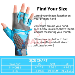 Guantes de pesca UV de secado rápido con tela elástica de ajuste cómodo y dedos abiertos para tareas de pesca de verano y aparejo de cebo - Product Image 6