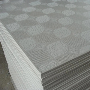 Trang trí PVC nhiều lớp gạch Trần treo giả Thả thạch cao trần với lá nhôm trở lại - Product Image 4