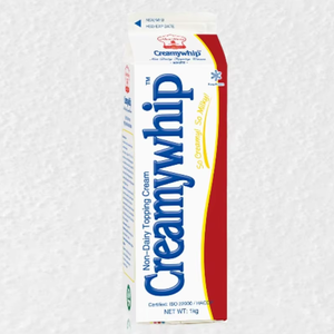 Hot Selling OEM Wholesale Halal High Quality Creamywhip White <b>Non</b>-<b>Dairy</b> Topping Cream 1KG <b>Non</b>-<b>Dairy</b> Cream Bakery Good Price - Product Image 1