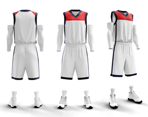 Conjunto de uniforme de baloncesto personalizado para hombre, diseño de color sólido con opción de talla grande - Product Image 4