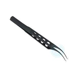 Pinzas de Acero Inoxidable para Tejido Corneal con Dientes Delicados y Plataforma de Ligadura para Procedimientos de Microcirugía - Product Image 3