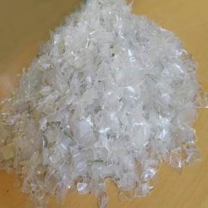 Flocons de PET lavés à chaud, qualité supérieure, plastique recyclé blanc, propre, en vrac, vente en gros - Product Image 4