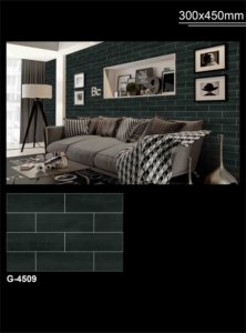 Azulejos de porcelana digital de 300X450mm, serie brillante mate pulida, tecnología 3D, diseño en relieve para interiores, impresión para habitaciones de uso en pared - Product Image 4