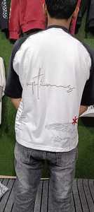 Camisetas de Hombre de Algodón 100% de Alta Calidad, Estilo Personalizado, Cuello Redondo, Ajuste Holgado, Tejido Transpirable de Secado Rápido, Mangas Americanas - Product Image 2