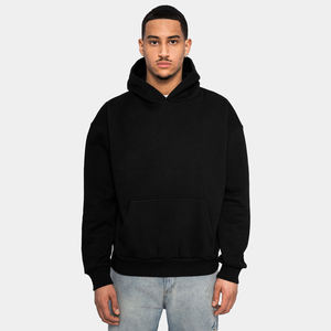 Venta al por mayor logotipo personalizado pesado invierno sudaderas ODM tela Sudadera con capucha polar bordado cremallera diseño con capucha cuello impreso Sudadera con capucha - Product Image 1