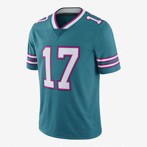 Maillot de football américain personnalisé avec nom de l'équipe par sublimation complète, 100% polyester, respirant, col en V, pour adultes - Product Image 5