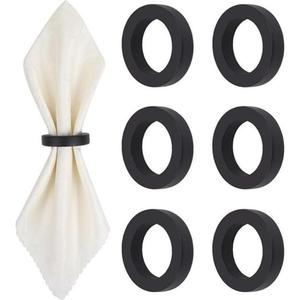 Anillos de Servilleta de Metal Elegantes con Artesanía de Primera Calidad, Decoración Ecológica para Mesa de Comedor para Bodas y Fiestas - Product Image 3