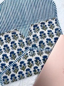 Wholesale Custom Logo Tablet <b>Laptop</b> Pouch Bags Protection <b>Case</b> Indian Hand Made Block Print <b>Laptop</b> Bag Quilted <b>Laptop</b> Cover - Product Image 6