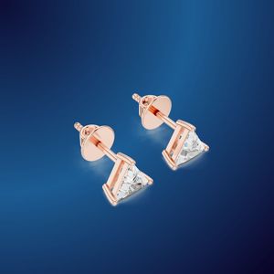 Venta al por mayor 925 joyería de plata esterlina brillante Zirconia cristal Stud pendientes para mujeres Oorbellen - Product Image 1