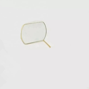 Espejo para Pestañas, Suministros para Extensión de Pestañas, Espejo Ovalado de Bolsillo Personalizado Grande de Acero Inoxidable, Ecológico - Product Image 5