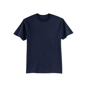 Camiseta Lisa personalizada 100% algodón, camiseta de manga corta informal en blanco Unisex, proveedor de Camisetas Básicas de peso pesado con estampado de logotipo OEM - Product Image 4