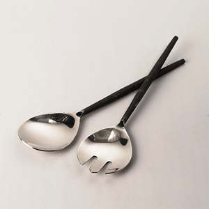 Fourchette à fruits à manche en pointillé blanc la plus vendue en acier inoxydable unique avec finition PVD fabriquée en Inde - Product Image 6