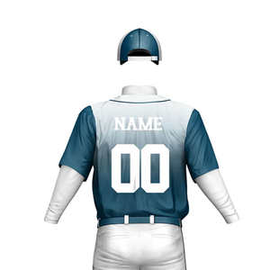 Uniforme de Béisbol Unisex Más Vendido, Conjuntos de Ropa Deportiva con Logotipo Personalizado, Transpirable, de Secado Rápido, Cuello Alto, 100% Poliéster - Product Image 2