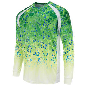 Chemises de pêche à séchage rapide à manches longues personnalisables chemises de pêche respirantes à séchage rapide à bas quantité minimale de commande - Product Image 1