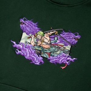 Sudadera con Capucha para Hombre, Estilo Urbano, Personalizada, 100% Algodón, Gruesa, Transpirable, Holgada, con Bordado - Product Image 4