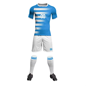 Custom Sublimation Lightweight Breathable Quick Dry Soccer Jersey Uniform and <b>Shorts</b> 100% <b>Polyester</b> for Unisex Adults - Product Image 5