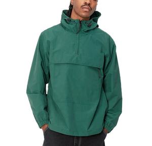 Veste coupe-vent respirante à blocs de couleurs personnalisée grande taille activités de plein air entraînement course à pied veste coupe-vent été - Product Image 3