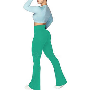 Haute qualité femmes Slim Fit Flare pantalon confortable décontracté à la mode Street Style vêtements pour l'hiver taille moyenne XL taille - Product Image 5