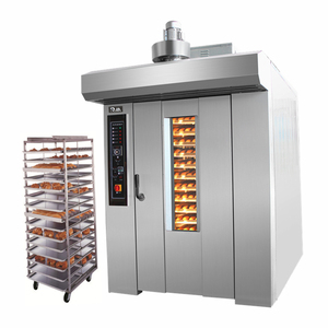 Precio de Hornos Rotatorios Eléctricos de 10, 8 y 32 Bandejas para Panadería, Pan Industrial a Gas Comercial, Panaderos en EE. UU. e Italianos - Product Image 4