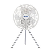 4000mAh longue durée de vie de la batterie télécommande sans fil lumière LED multi fonction Rechargeable Portable Mini tente extérieure ventilateur de Camping