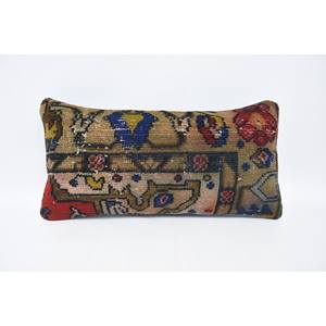 12x24 multicolore bohème Patchwork laine oreiller Vintage carré coussin tissé Technique Portable Kantha Style pour les sols de literie - Product Image 1