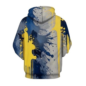 Graphiques personnalisés Graffiti de rue imprimés Sweats à capuche imprimés en 3D pour hommes Sweats à capuche imprimés graphiques pour adolescentes et femmes du Bangladesh - Product Image 3